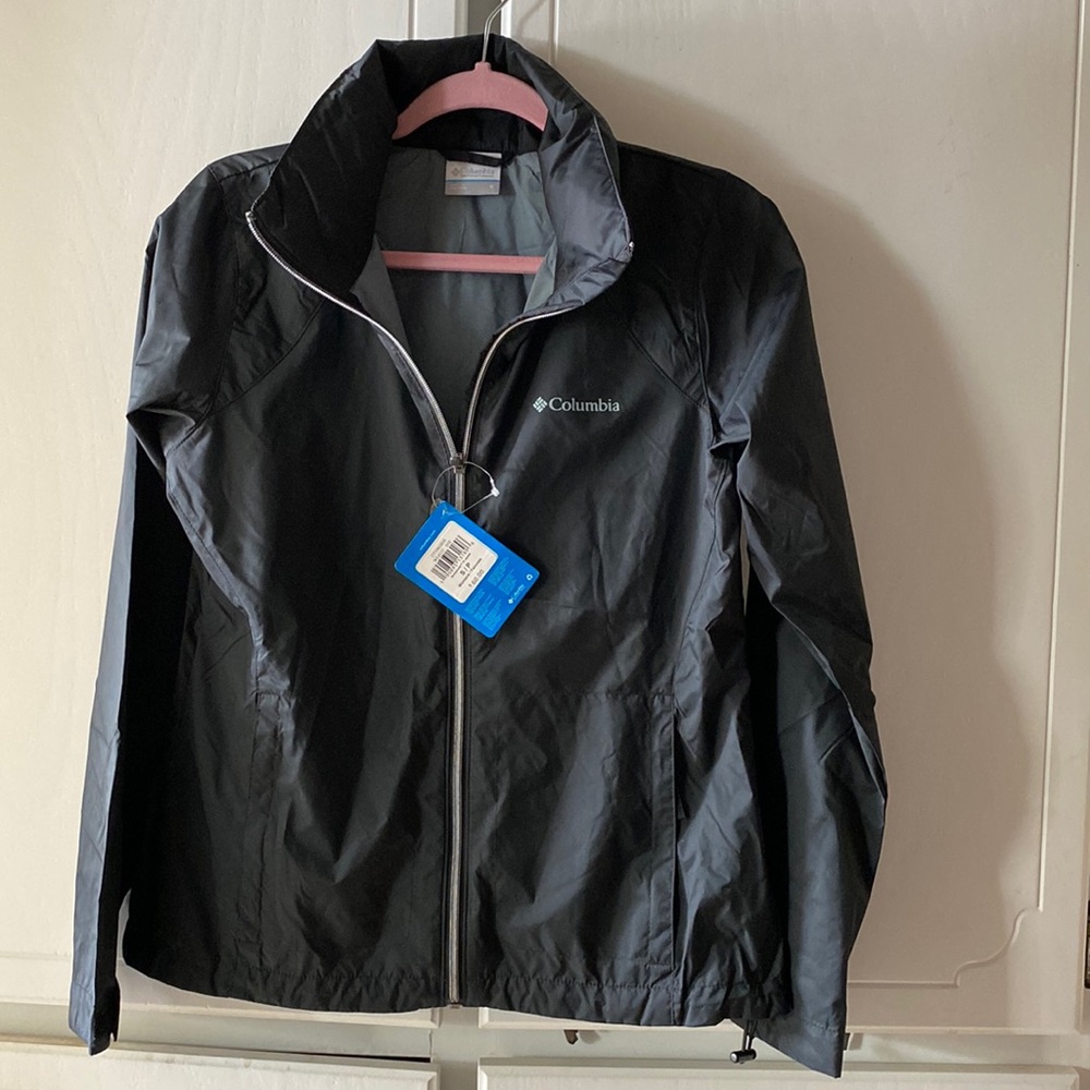 Nwt Columbia switchback 111 jacket size small windbreaker black